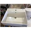 Image 1 : Porcelain Sink (17 1/2in x 19 1/2in)