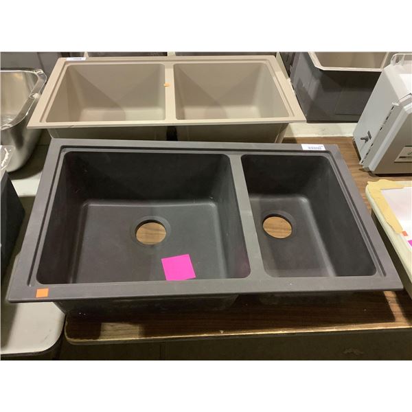 Dual Bowl Sink (18 1/2in x 31 1/2in)