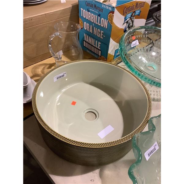 Round Sink Basin (16 in x 16in)