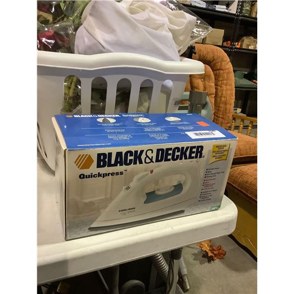 Black and Decker Quickpress Iron
