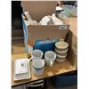 Image 1 : Box of Misc Tableware