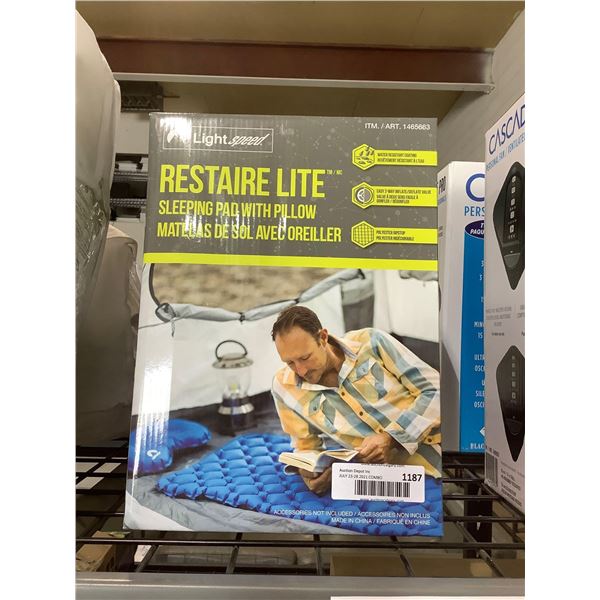 Light Speed Sleeping Pad w/ Pillow
