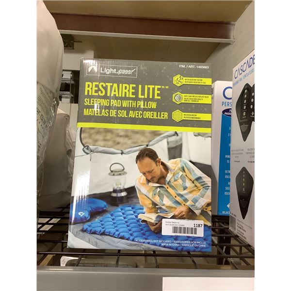 Light Speed Sleeping Pad w/ Pillow