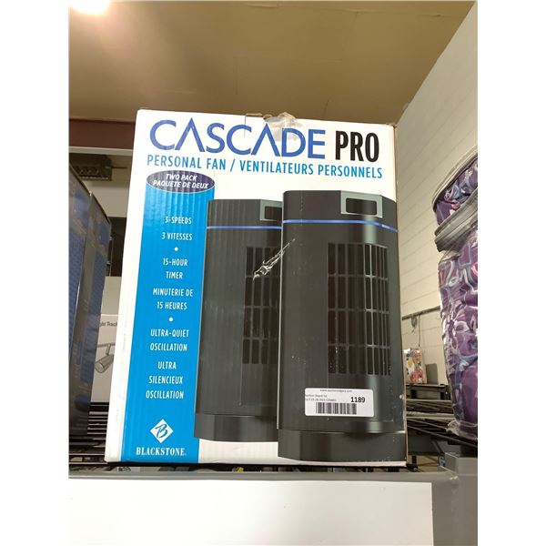 Cascade Pro Personal Fan 2-Pack