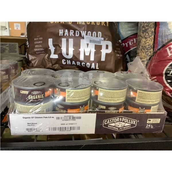 Castor & Pollux Organic Grain Free Chicken Pate Cat Food (24 x 156g)