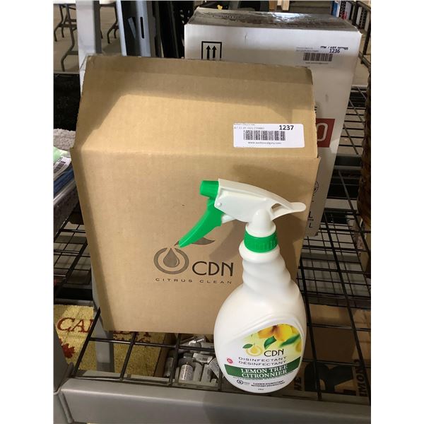 Case of Citrus Clean Lemon Tree Disinfectant Cleaner (6 x 24oz)