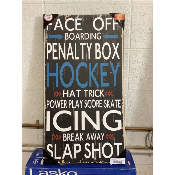 Hockey Artwork (14in x 26in)