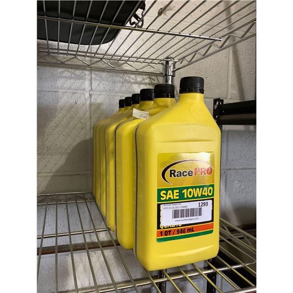 Case of Race Pro SAE 10W-40 Premium Motor Oil (6 x 946mL)