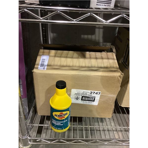 Case of Pennzoil Power Steering Fluid (12 x 350mL)