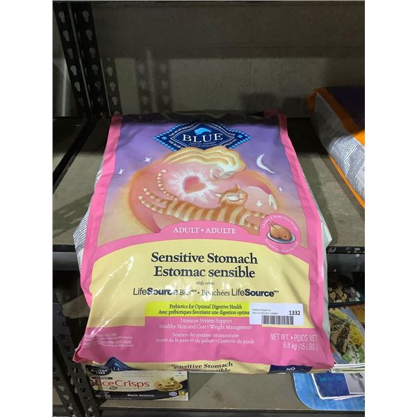Blue Buffalo Sensitive Stomach Adult Cat Food (6.8kg)