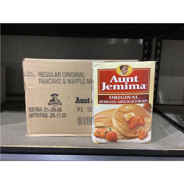 Case of Aunt Jemima Original Pancake and Waffle Mix (12 x 905g)