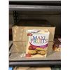 Image 1 : Case of Maxi Fruits Raspberry Soft Oatmeal Cookies (12 x 280g)