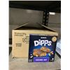 Image 1 : Case of Quaker Dipps Caramel Nut Granola Bars (12 x 156g)
