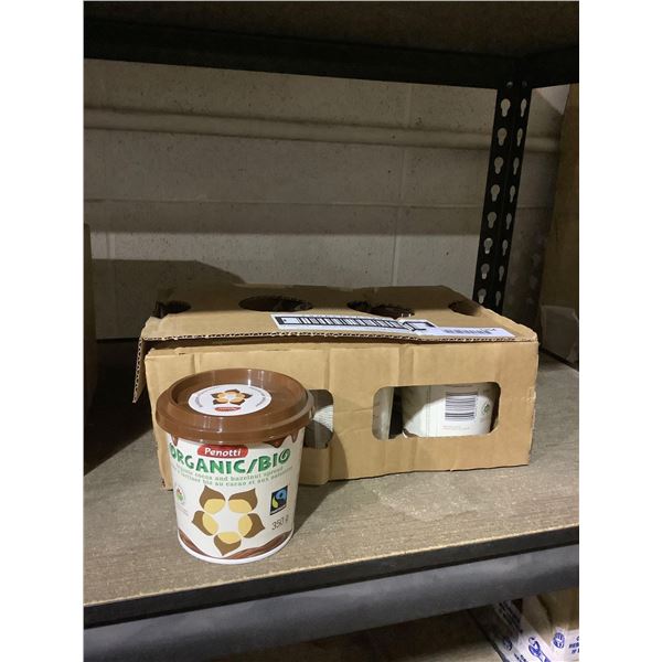 Case of Penotti Organic Cocoa and Hazelnut Spread (6 x 350g)