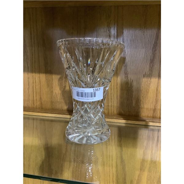 Crystal large Table Top Vase