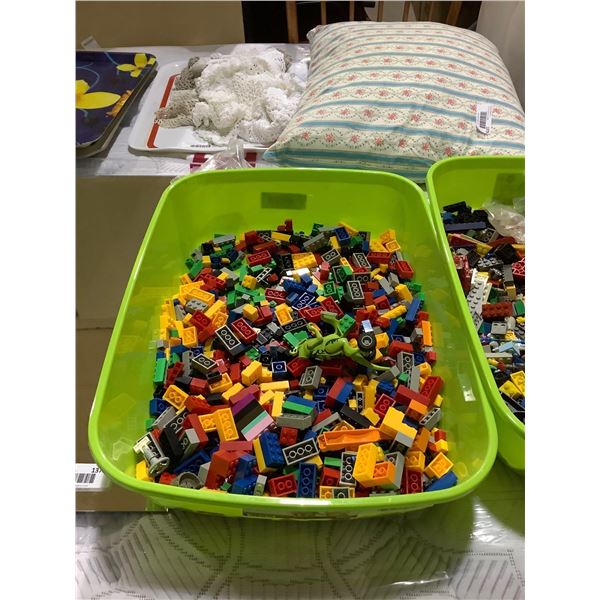 Bin of Assorted Lego
