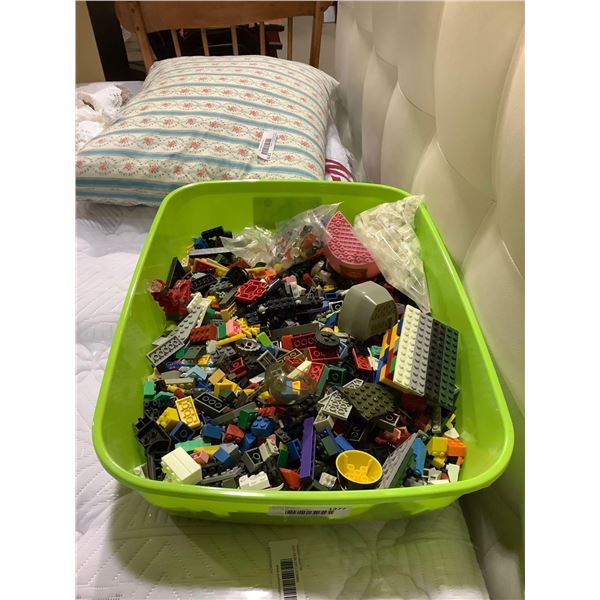 Bin of Assorted Lego