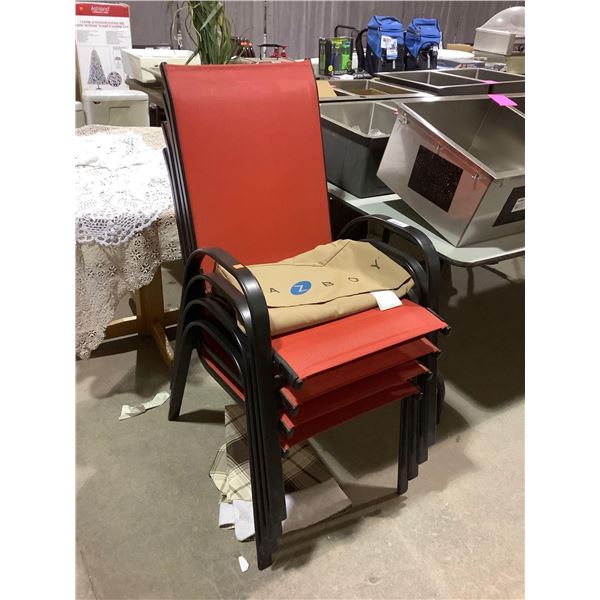 Lazboy Patio Chairs Lot of 4