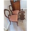 Image 2 : Antique chairs & cake/sandwich tray B