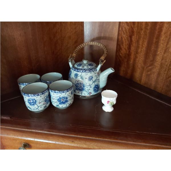 Chinese tea set A