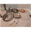 Image 1 : Silver plated serving pieces A