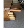 Image 9 : Large Desk with Leather Top Cat C