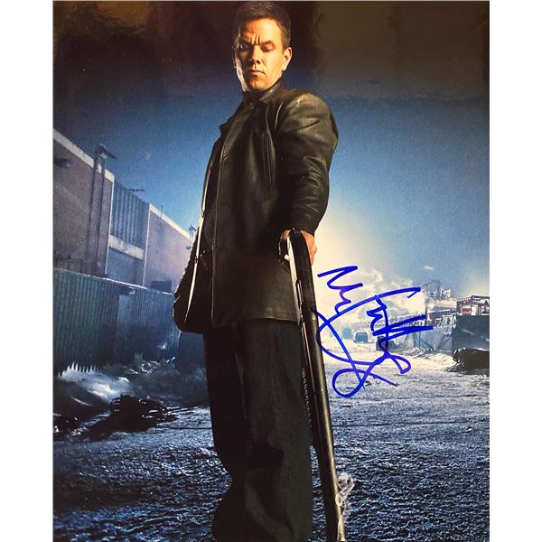 Max Payne Mark Wahlberg signed movie photo