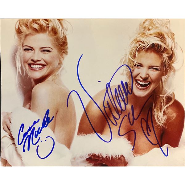 Victoria Silvstedt & Anna Nicole Smith signed photo