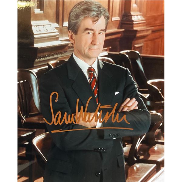 Law & Order Sam Waterston signed photo