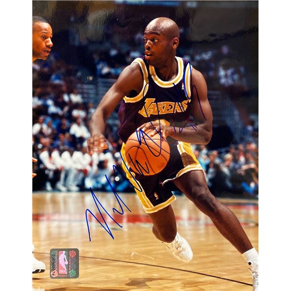 LA Lakers Nick Van Exel signed photo