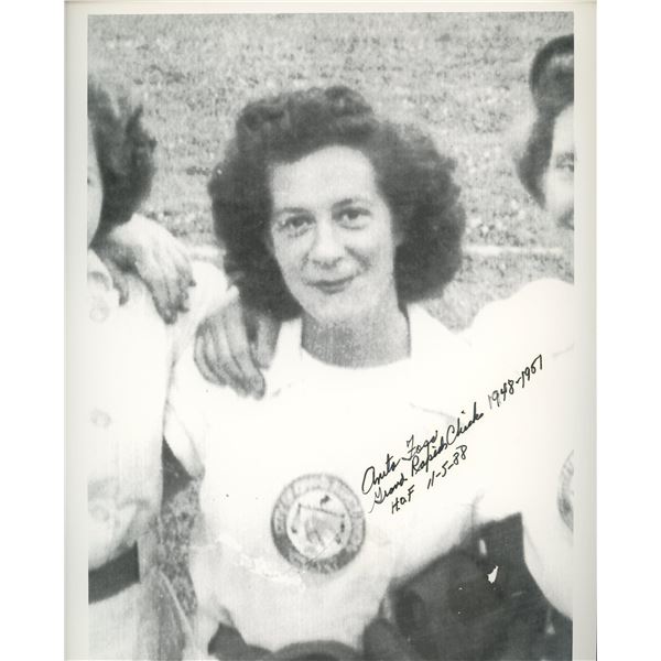 Anita Foss signed photo