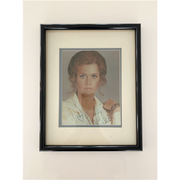 Jane Fonda signed photo