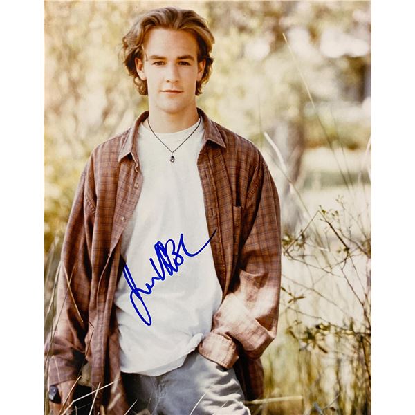 Dawson's Creek James Van Der Beek signed photo
