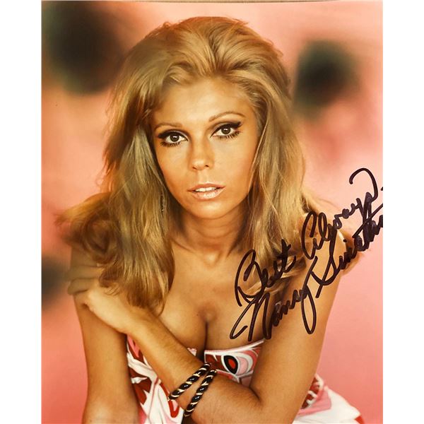 Nancy Sinatra signed photo