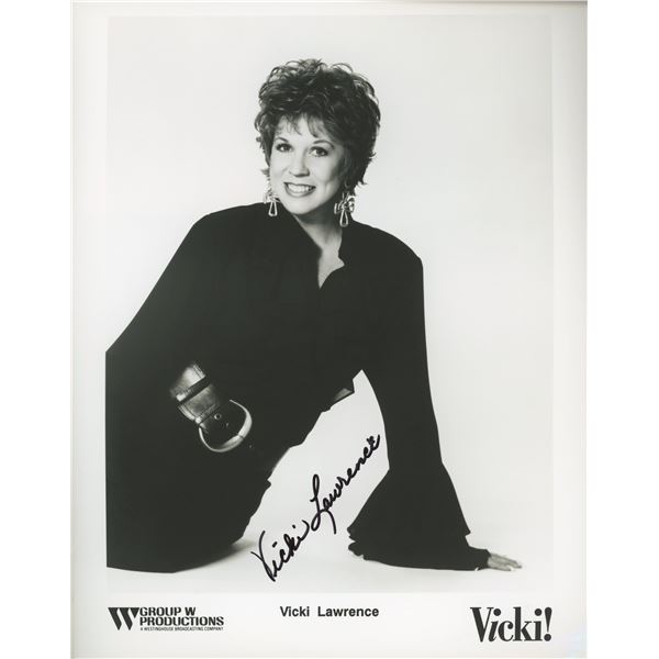 Vicki Lawrence signed photo