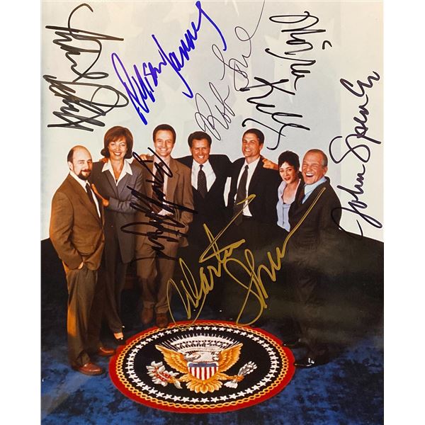 The West Wing cast signed photo