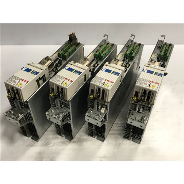 (4) Rexroth DKC02.3-040-7-FW Servo Drives