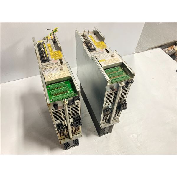 (2) Indramat A.C. Servo Controllers, M/N: KDS 1.1-050-300-W1-115