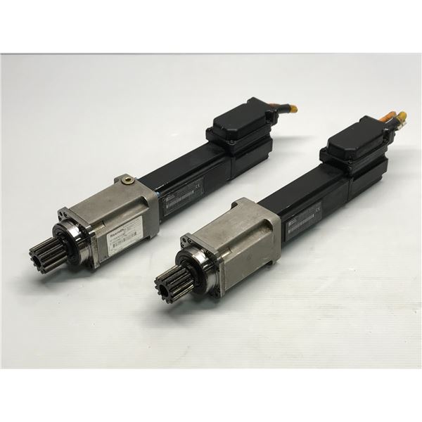 (2) Rexroth Indramat #MKD025B-144-KP1-KN Motor