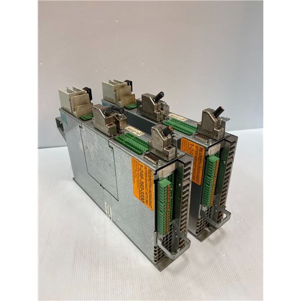 (2) Rexroth Indramat  DKC01.3-040-7-FW Drives