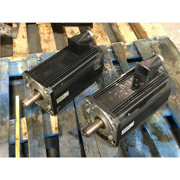 (2) Rexroth #MSK101D-0300-NN-M1-BG0-NNNN Motor