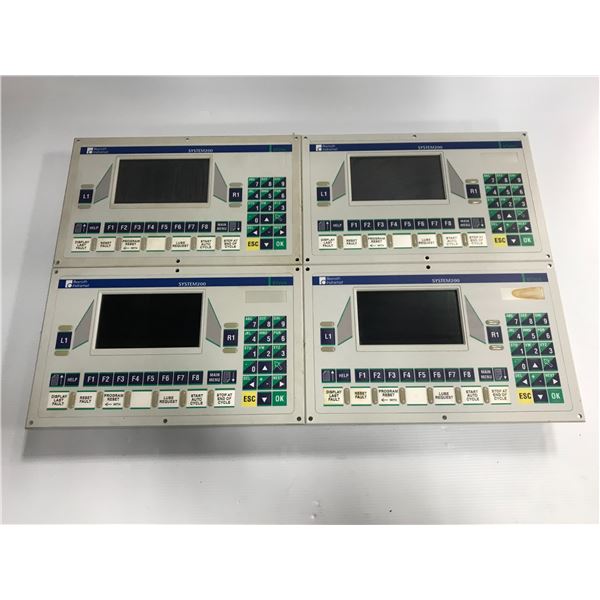 (4) Rexroth Indramat #BTV06.1HN-RS-FW Operator Panel