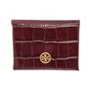 Image 1 : Tory Burch Brown Embossed Parker Foldable Wallet