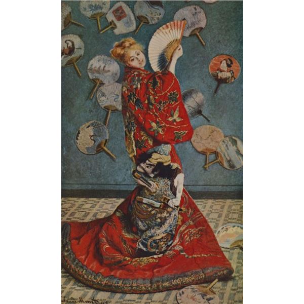 Claude Monet - Camille in Japanese Dress