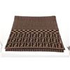 Image 1 : Fendi Black Brown Zucca Scarf