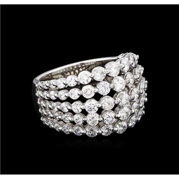 2.61 ctw Diamond Ring - 14KT White Gold