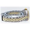 Image 5 : Rolex Ladies 2 Tone MOP Diamond & Emerald Datejust Oyster Perpetual Wristwatch