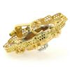 Image 6 : Antique Victorian 18K Yellow Gold Diamond Pearl Detailed Open Flower Brooch Pin