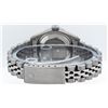 Image 5 : Rolex Ladies Stainless Steel Slate Grey Pyramid Diamond Datejust Wristwatch