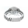 Image 6 : Rolex Ladies Stainless Steel Slate Grey Pyramid Diamond Datejust Wristwatch